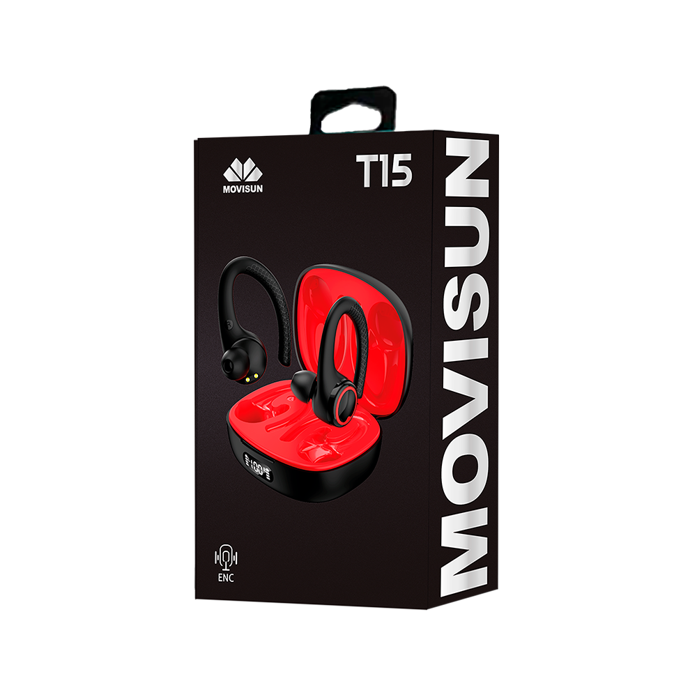 Audífonos Inhalámbricos Bluetooth T15 Movisun KTS