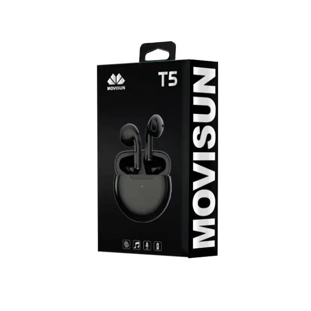 Audífonos Inhalámbricos Bluetooth T5 Movisun KTS